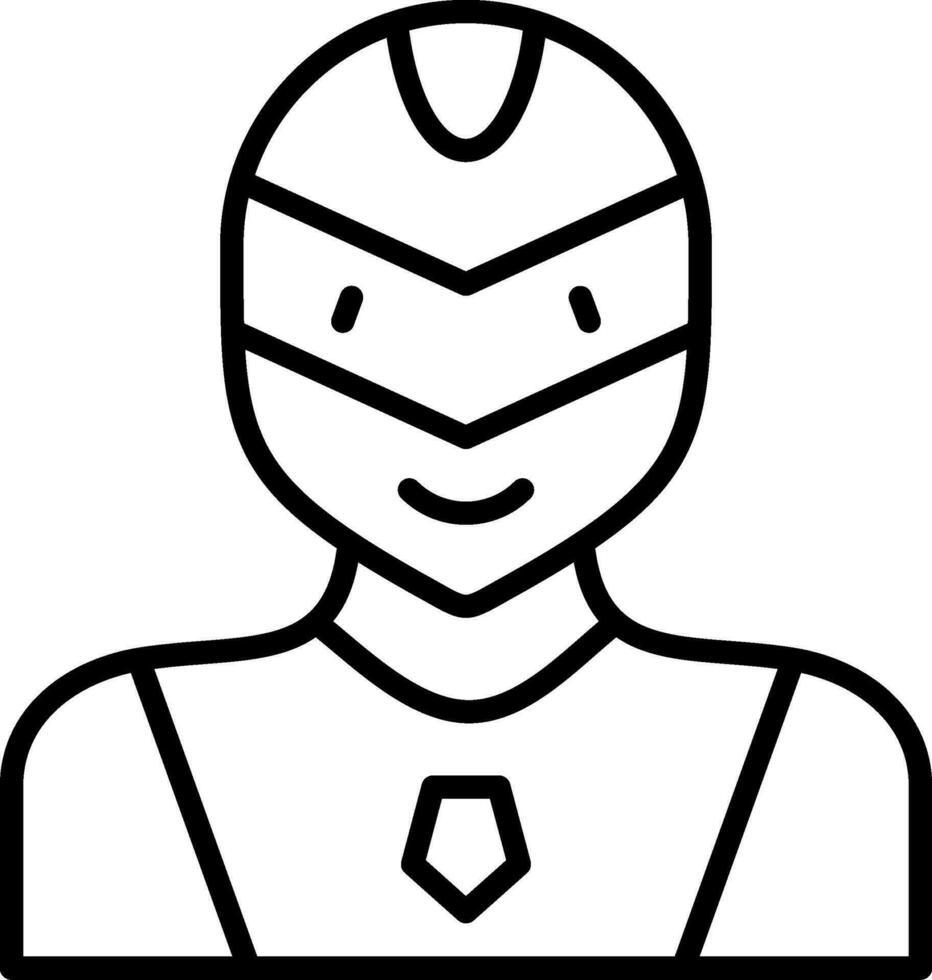 Superhero Vector Icon