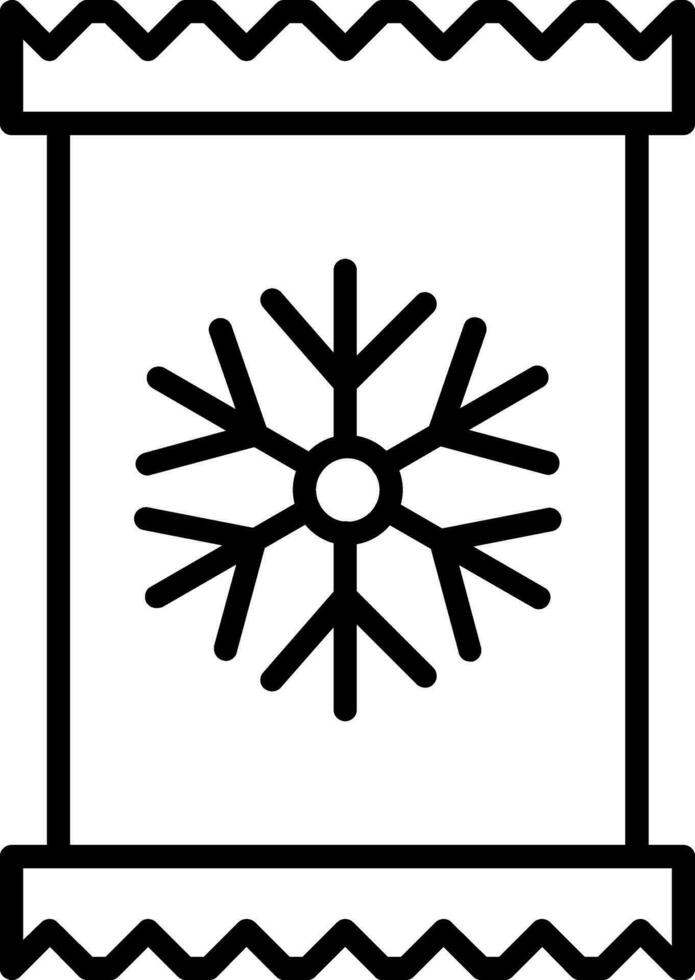 Frozen Vector Icon