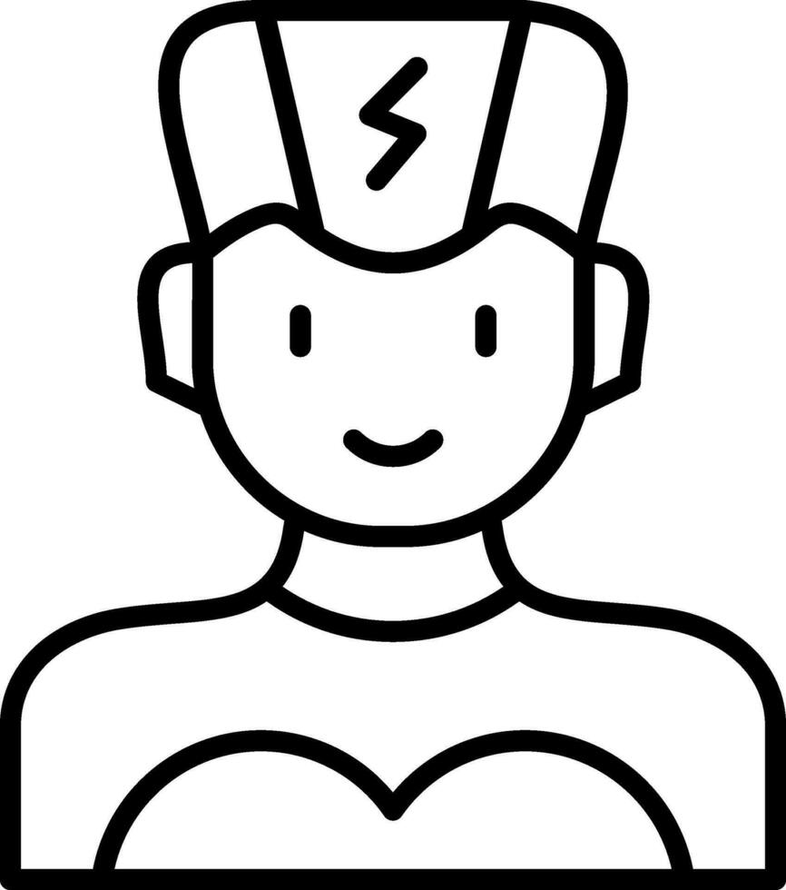 Superhero Vector Icon