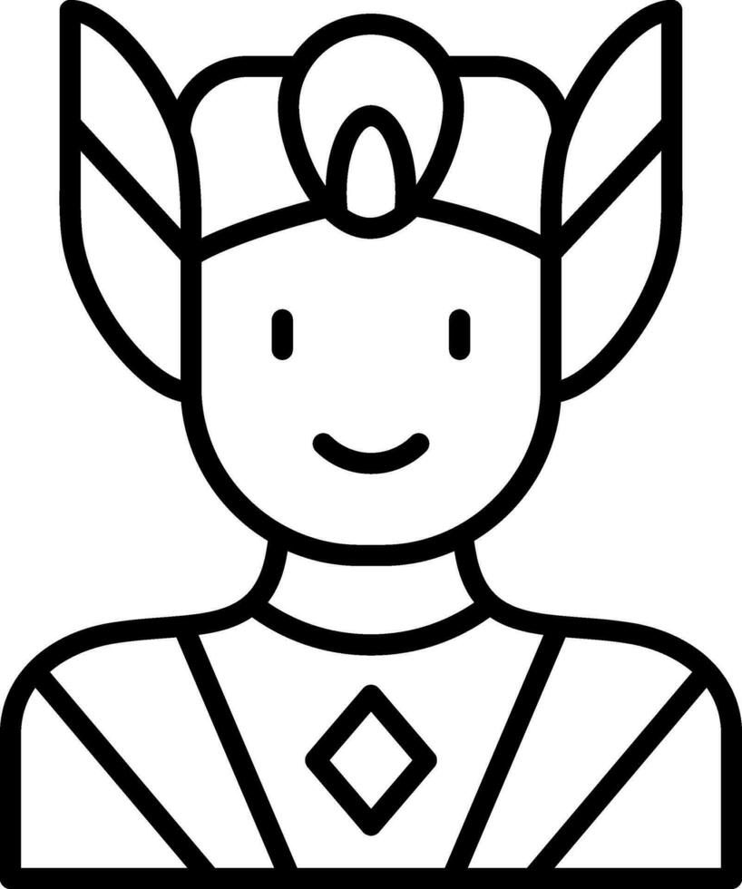 Superhero Vector Icon