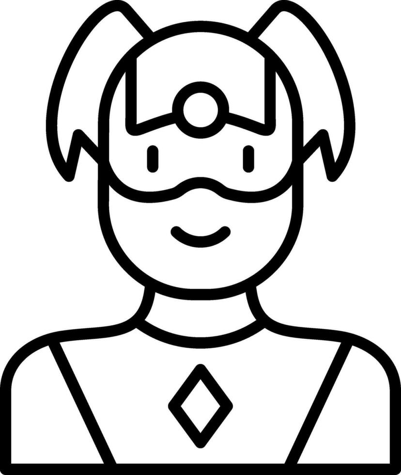 Superhero Vector Icon
