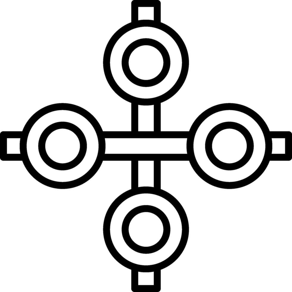 Offset Vector Icon