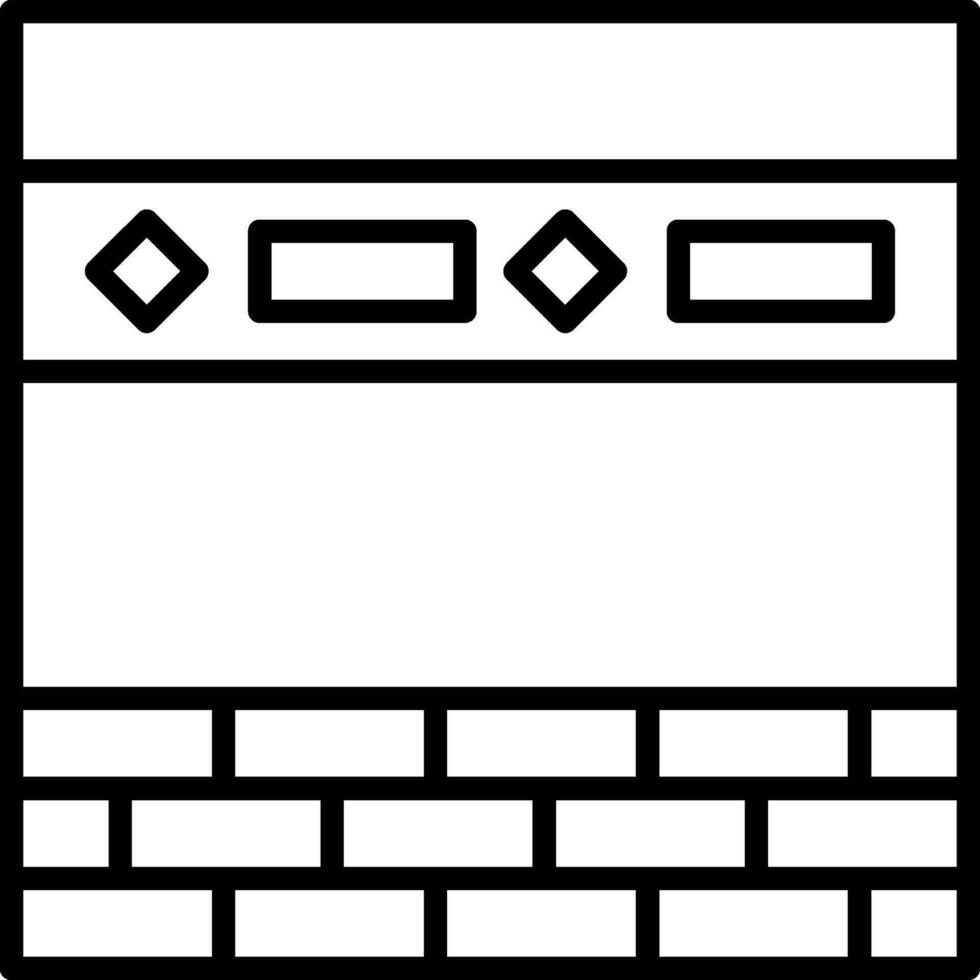 Kaaba Vector Icon