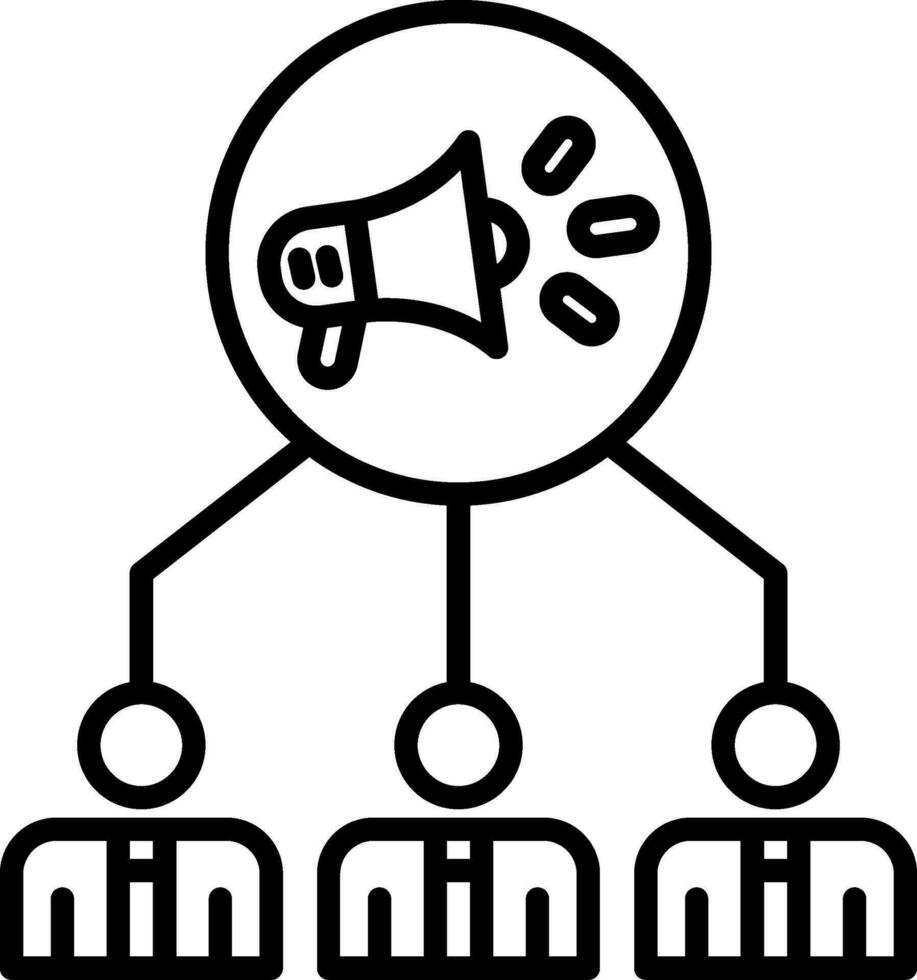 Public Relation Vector Icon