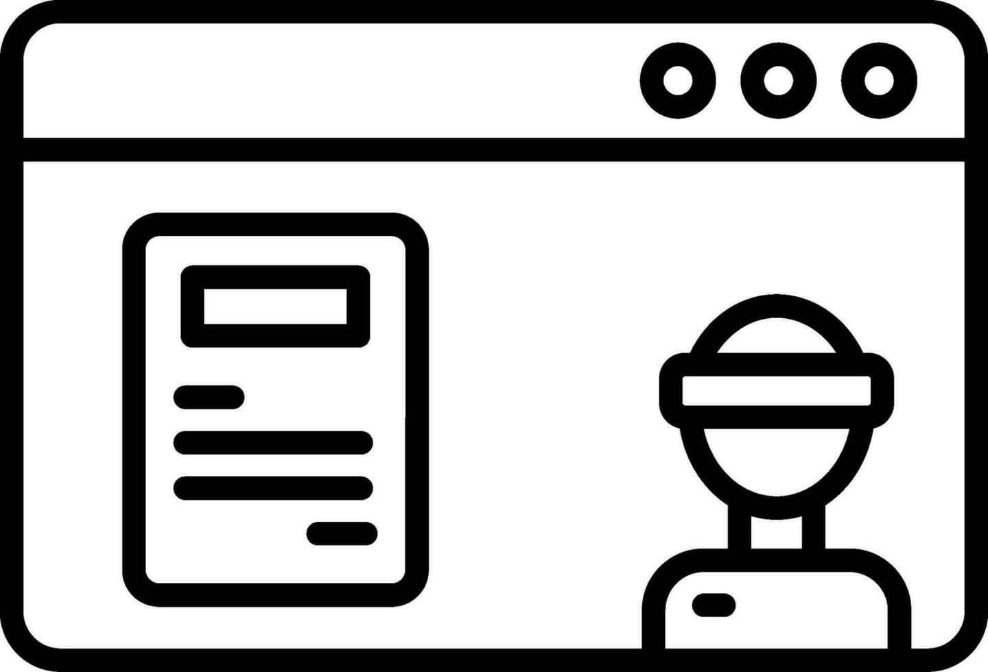 Chat Bot Vector Icon