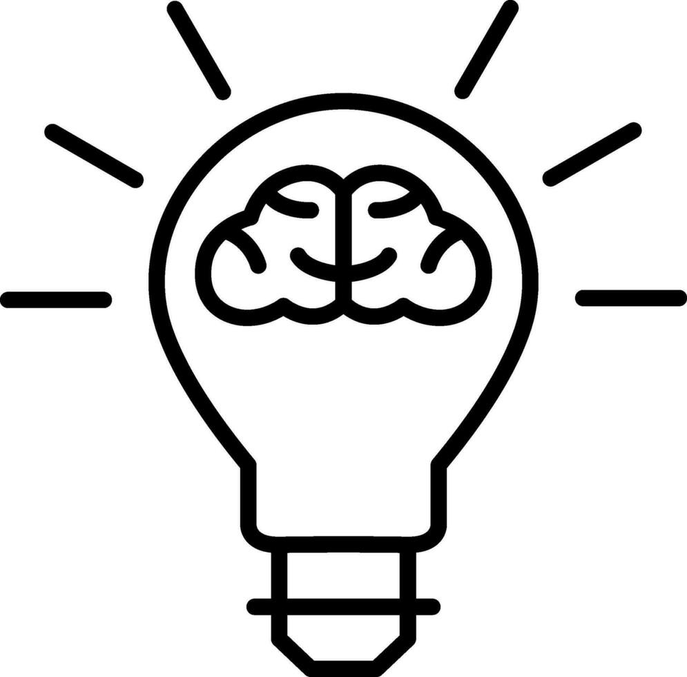 Machine Learning Vector Icon