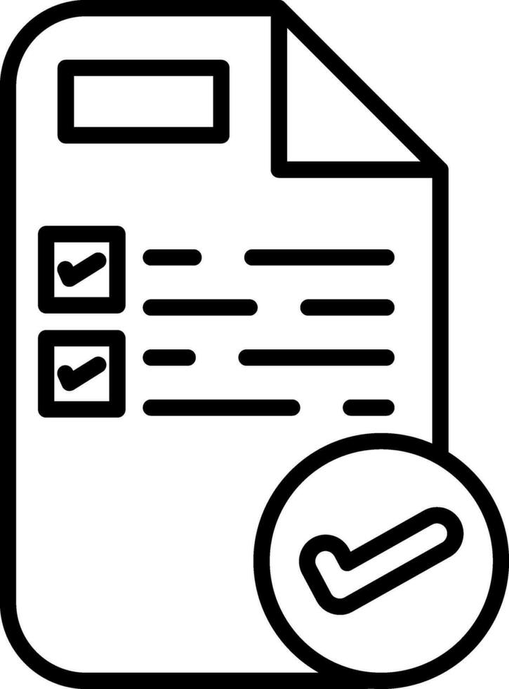 Document Vector Icon