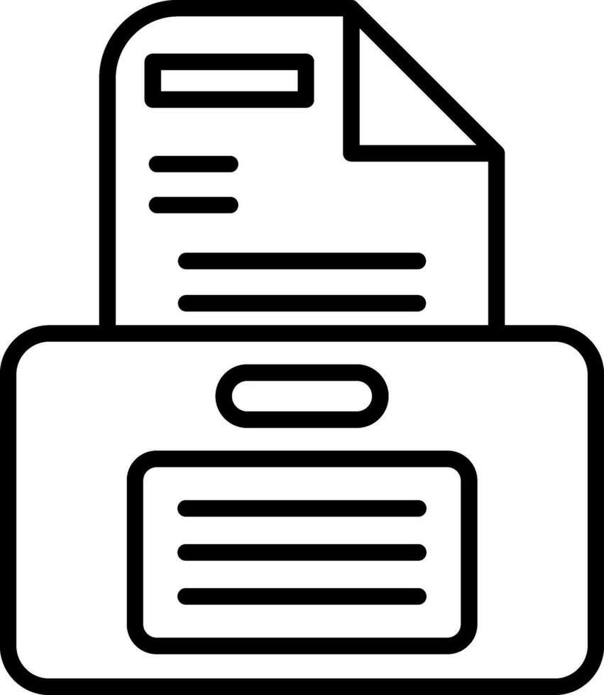 Document Vector Icon