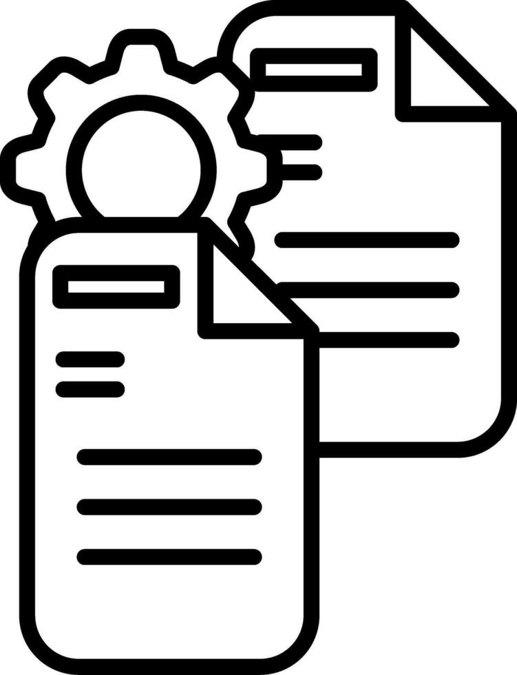 File Management Vector Icon