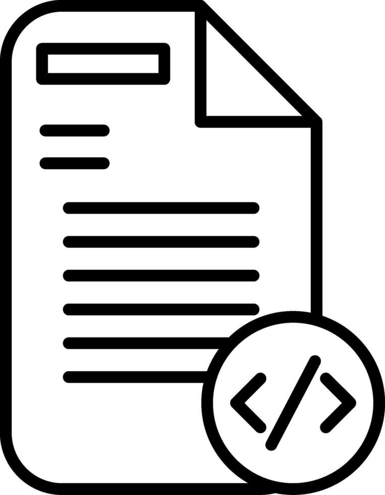 Document Vector Icon