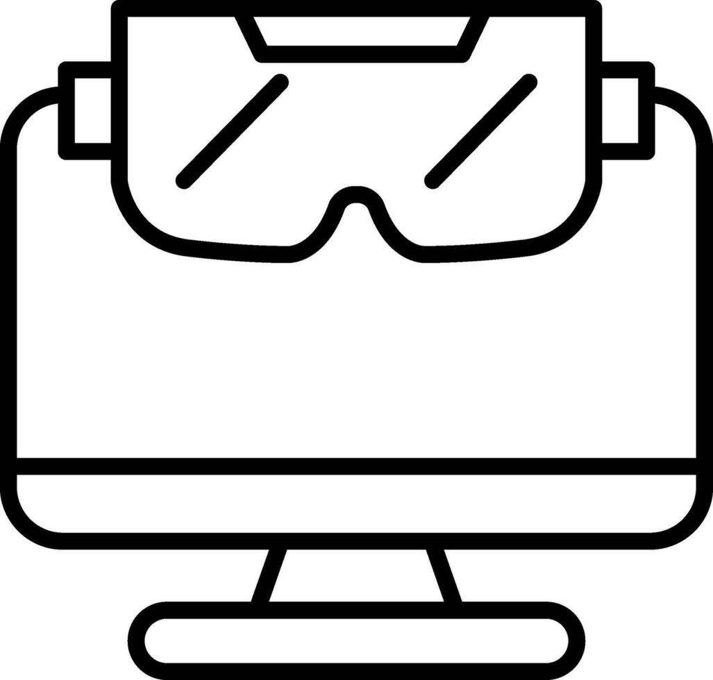 Vr Gaming Vector Icon