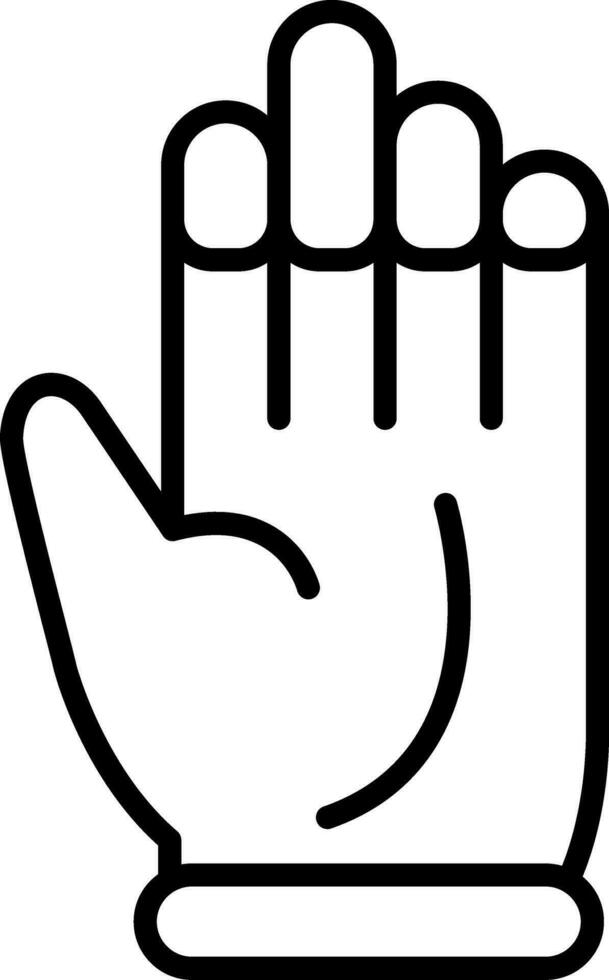 Gloves Vector Icon