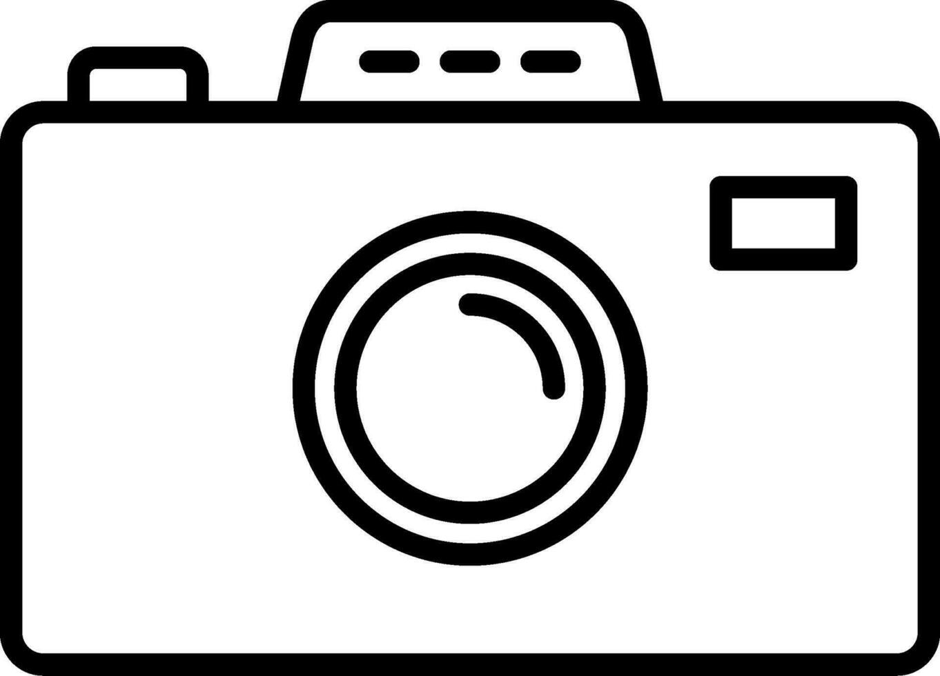 Photo Camera Vector Icon