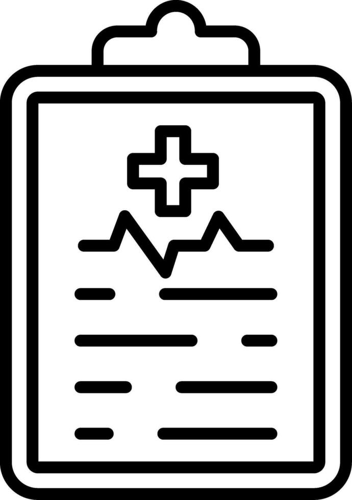 Medical Report Vector Icon