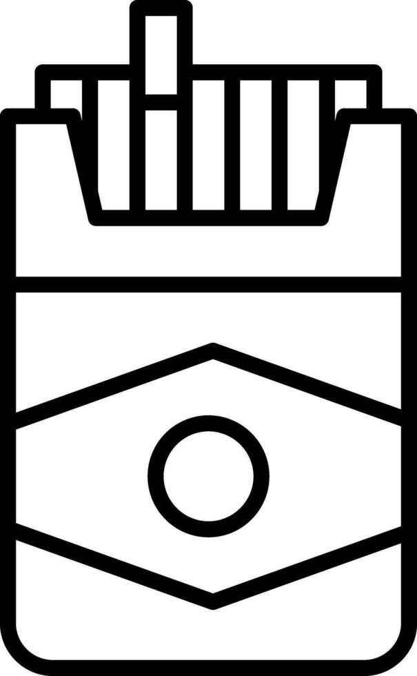 Cigarettes Vector Icon