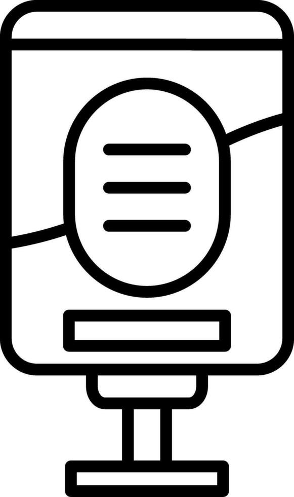 Mupi Vector Icon