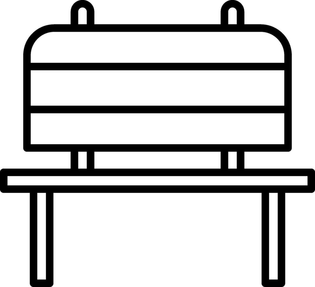Bench Vector Icon