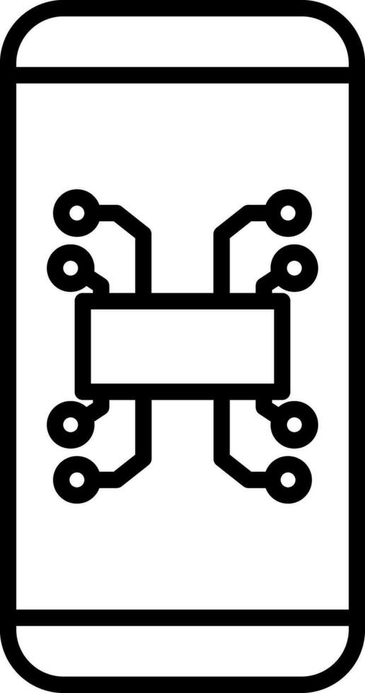 icono de vector de teléfono inteligente