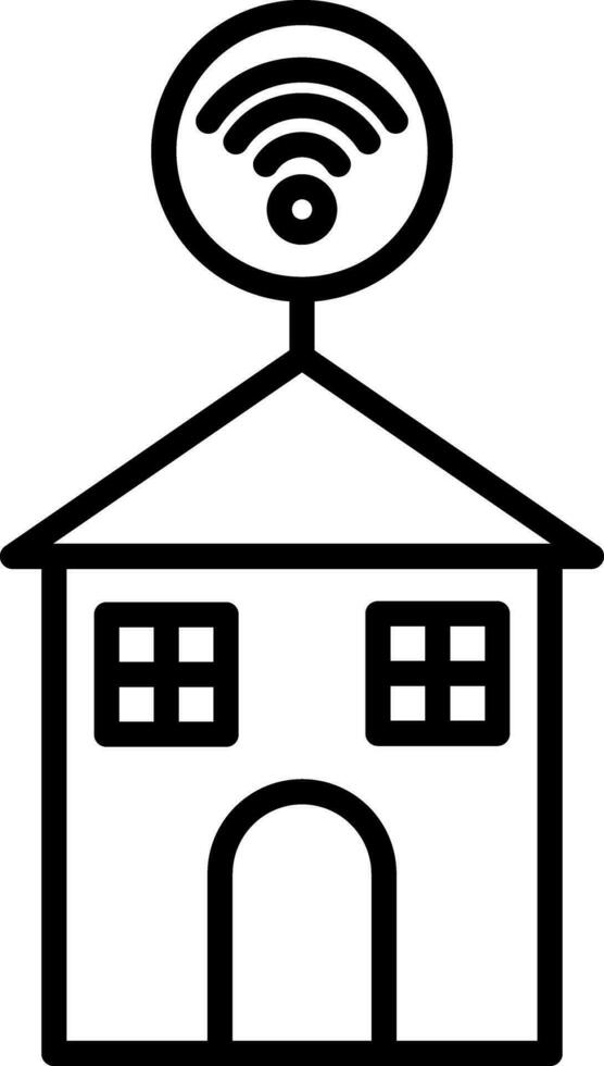 Smart House Vector Icon
