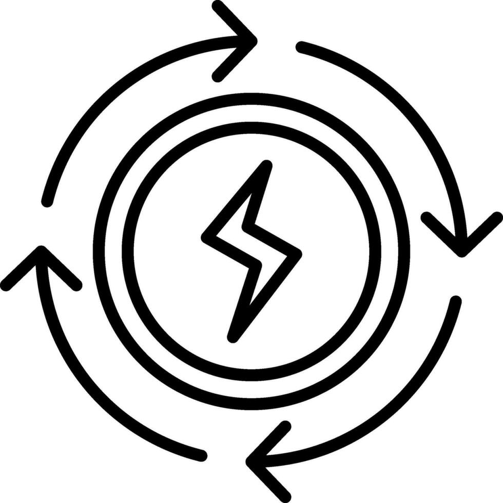 Renewable Energy Vector Icon