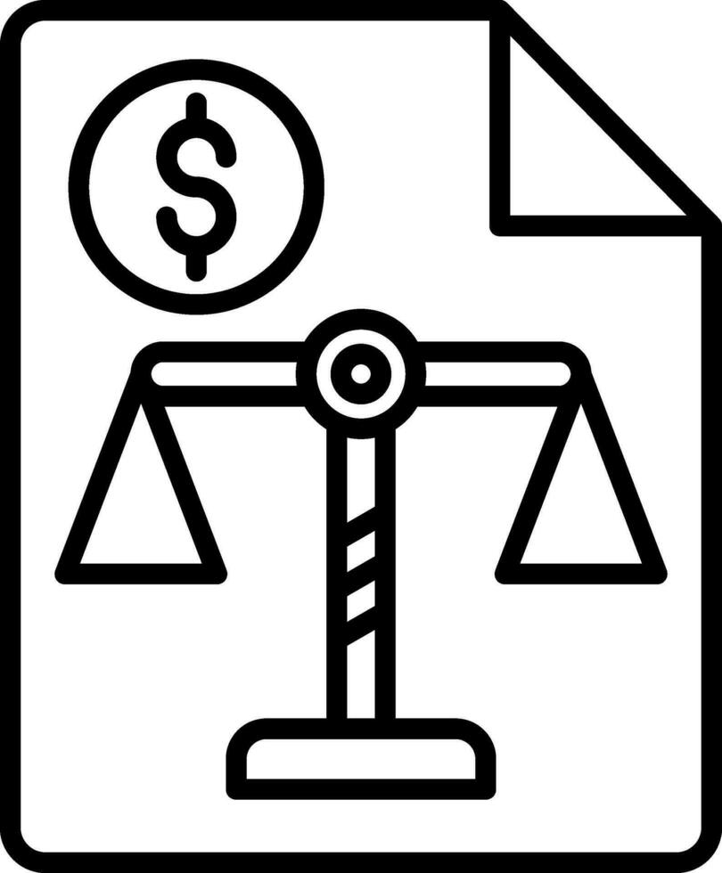 Balance Vector Icon