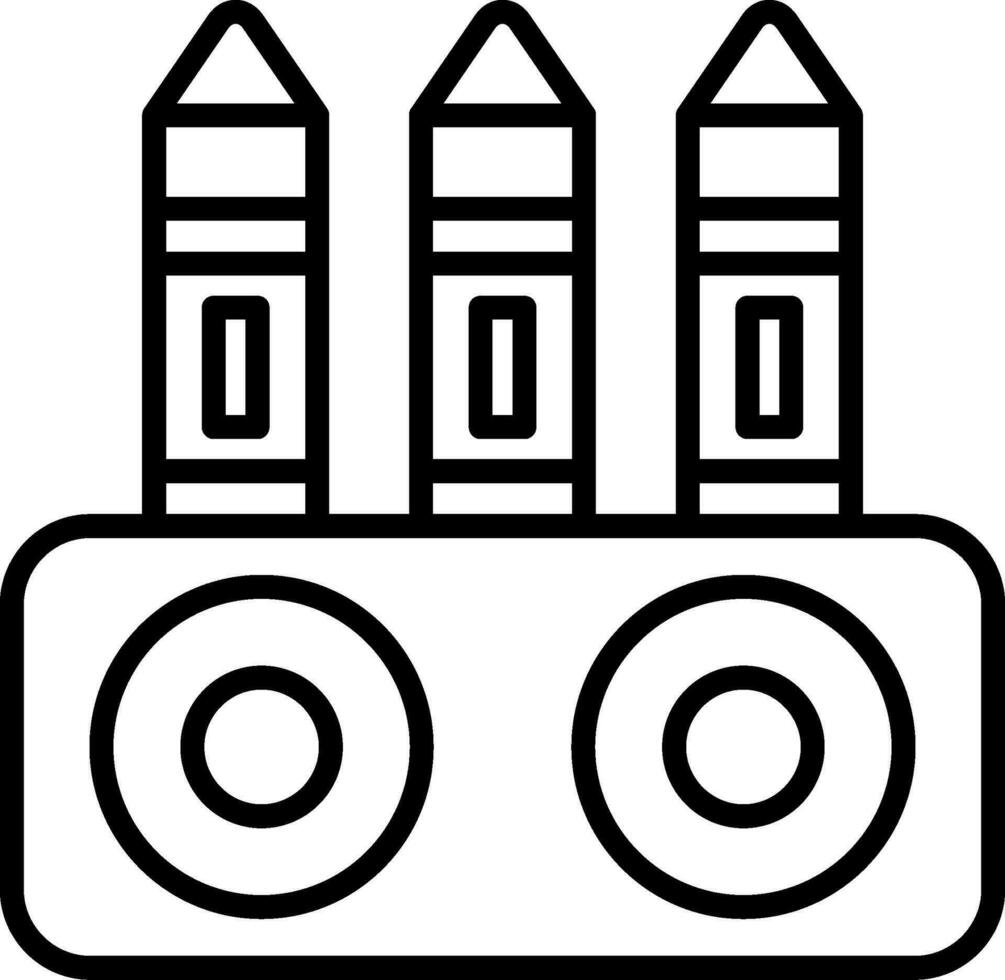 Crayon Vector Icon