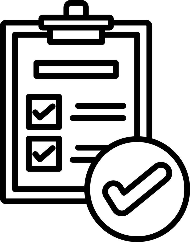 Validation Vector Icon