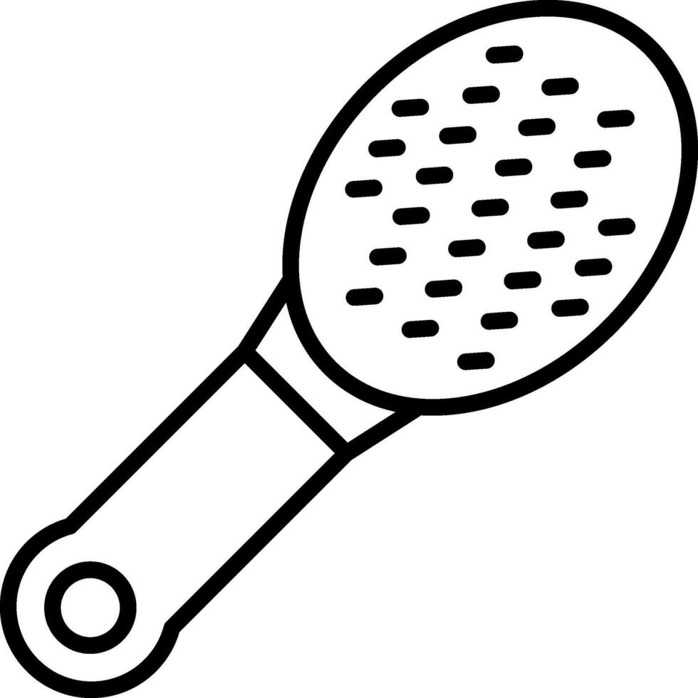 Hair Brush Vector Icon