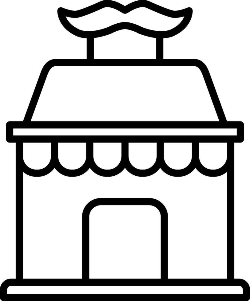 Barber Shop Vector Icon