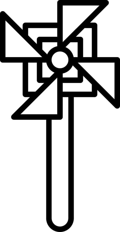 Pinwheel Vector Icon