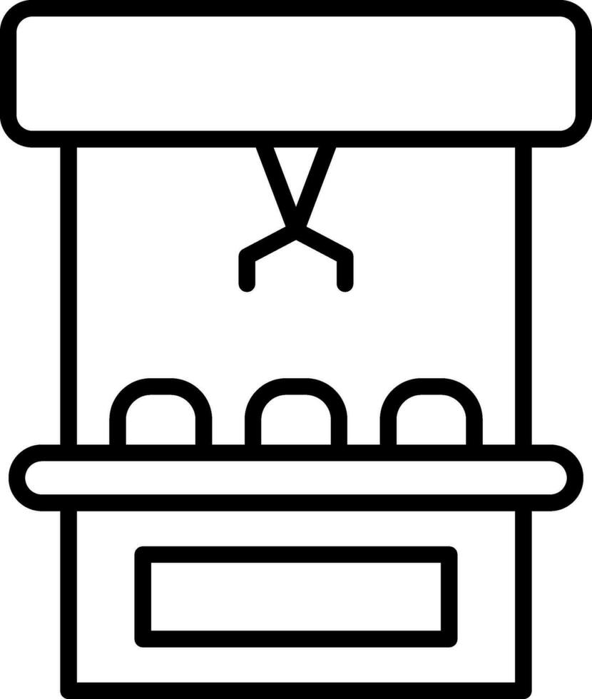 Claw Machine Vector Icon