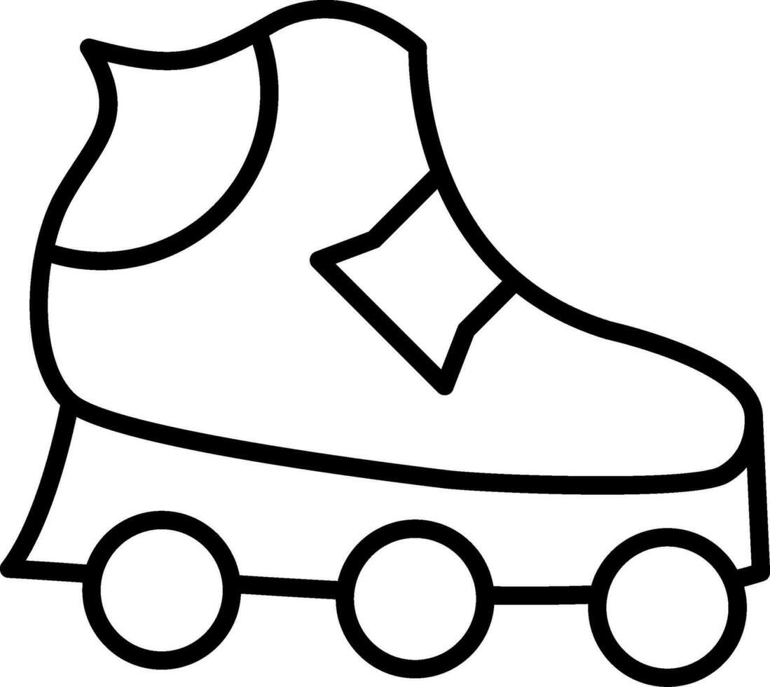 Roller Skate Vector Icon