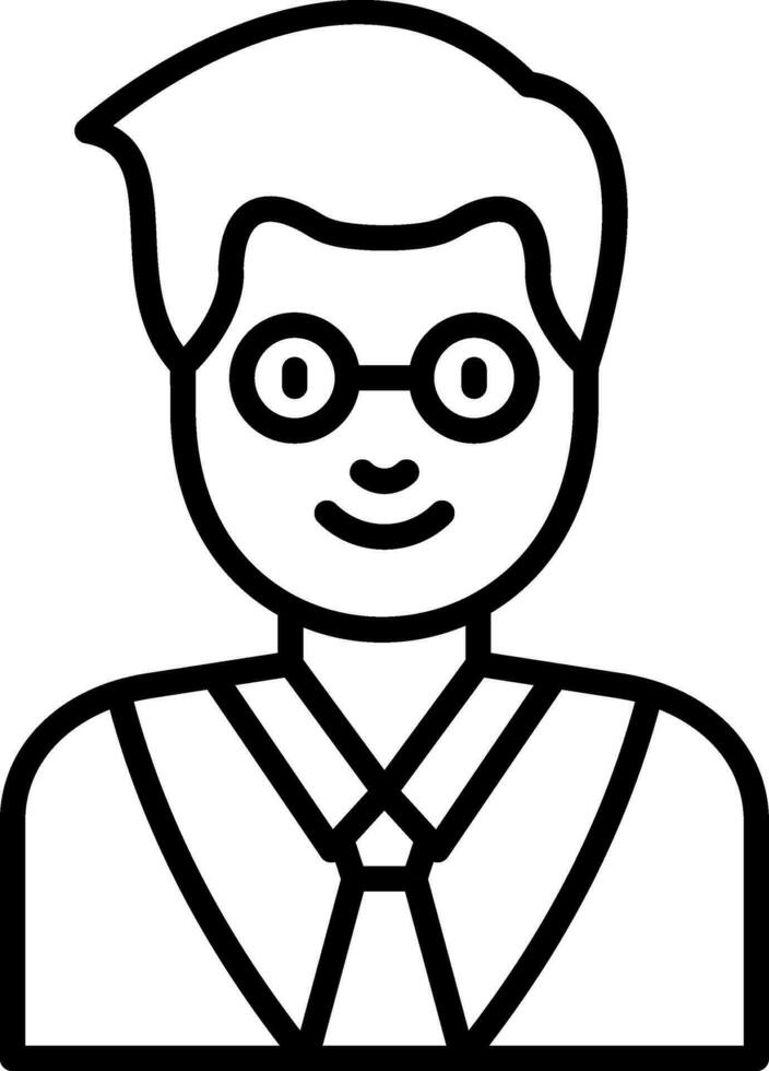 Professor Vector Icon