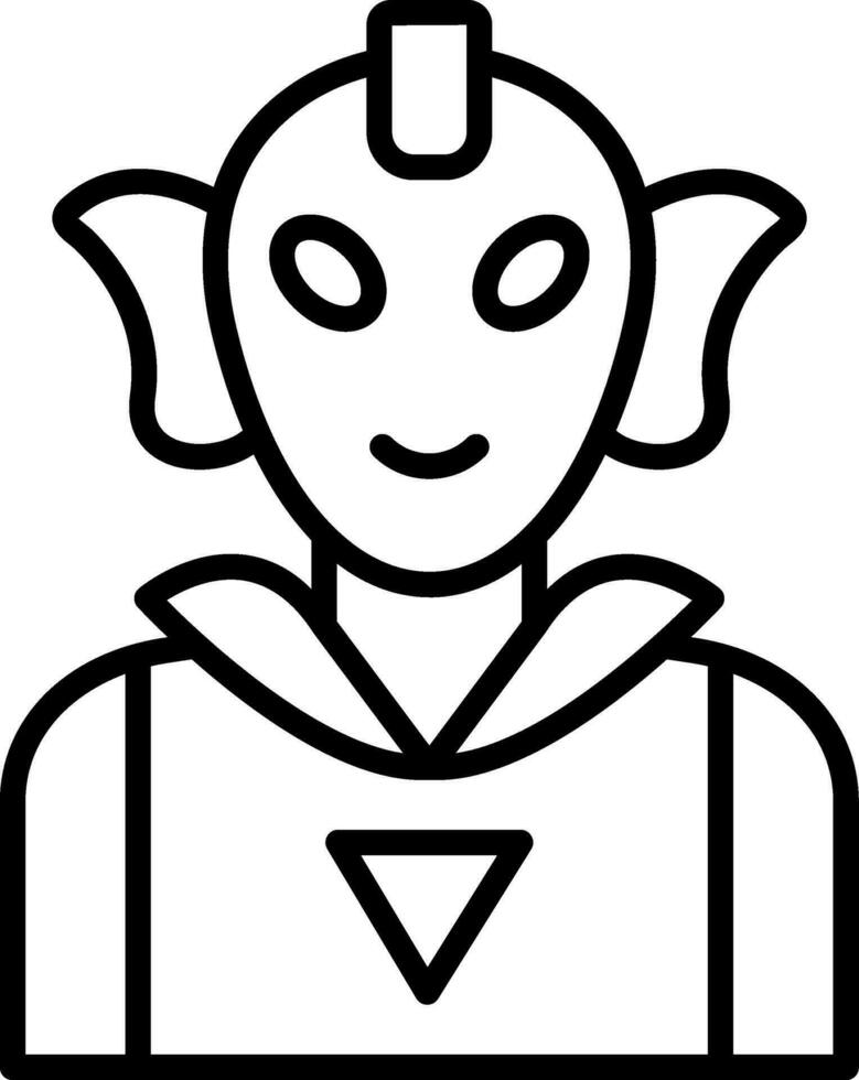Alien Vector Icon