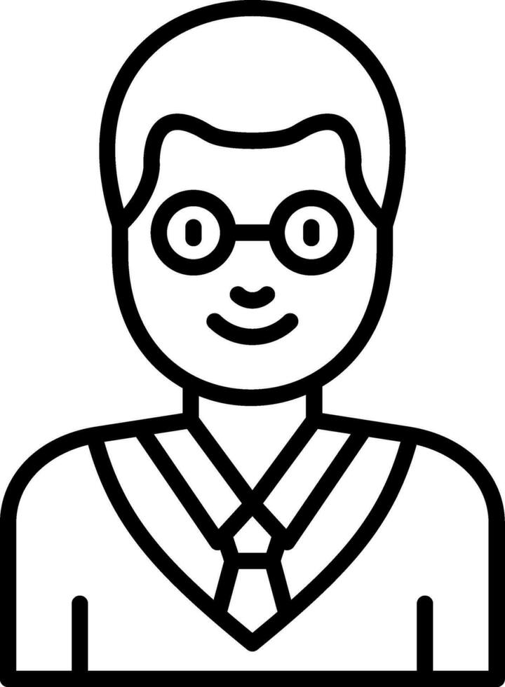 Professor Vector Icon