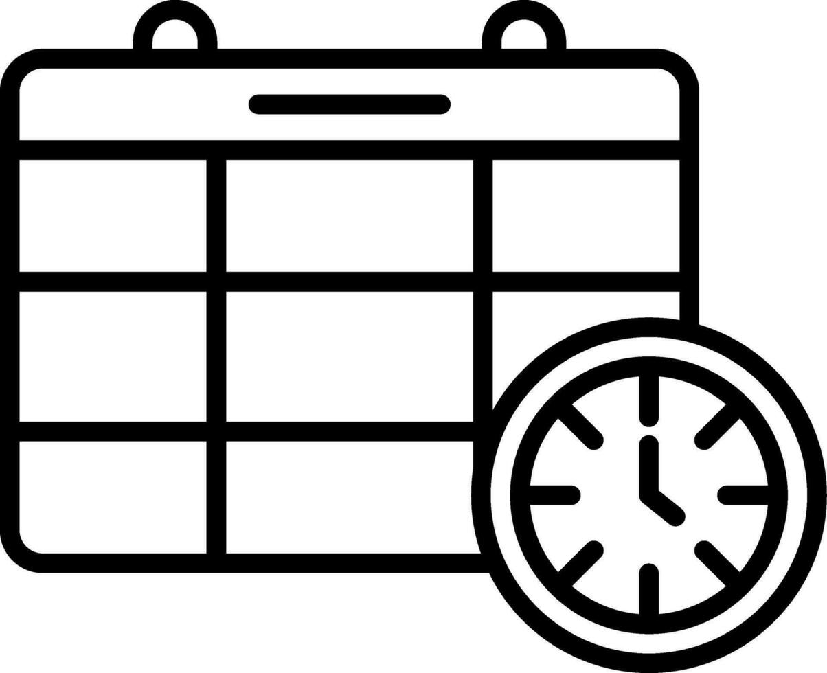 Deadline Vector Icon