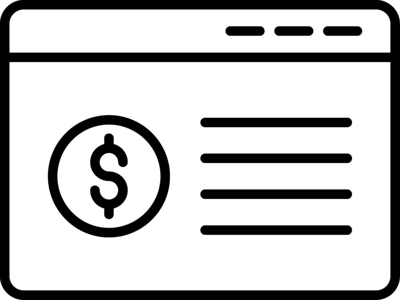 Bank Account Vector Icon