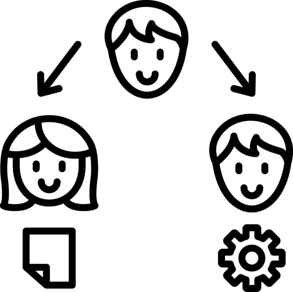Distribution Vector Icon