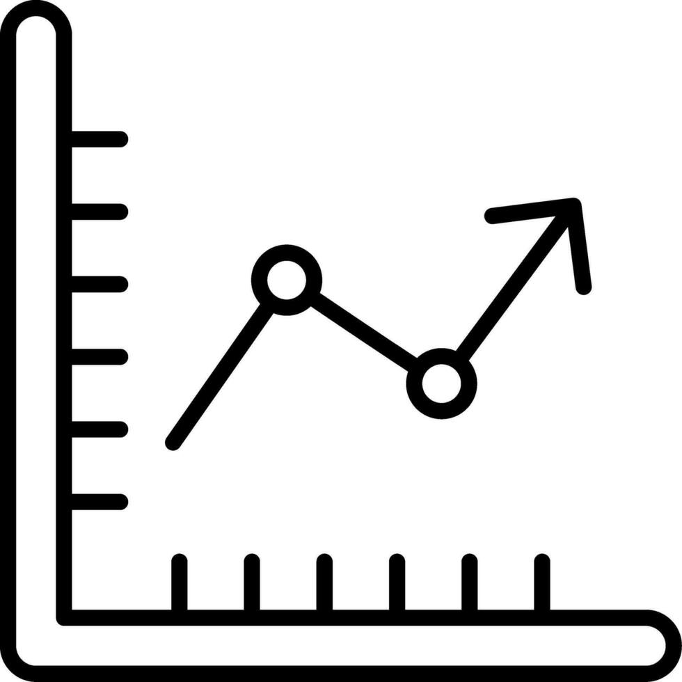 Graph Vector Icon