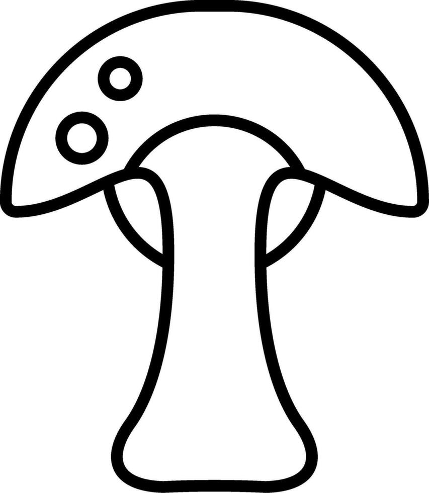 Mushroom Vector Icon