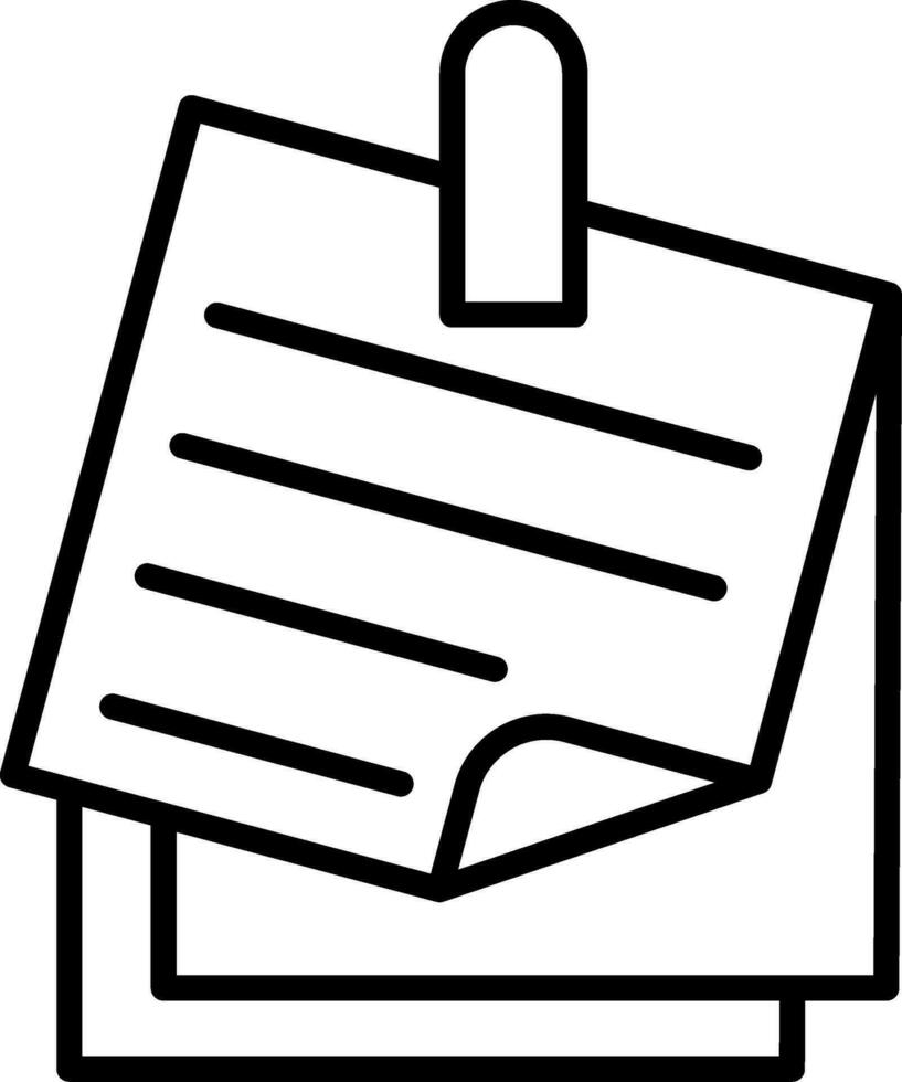 note Vector Icon