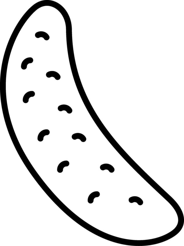 Cucumber Vector Icon