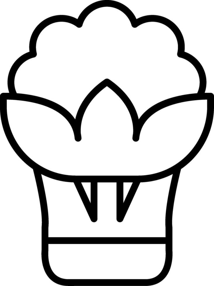 Cauliflower Vector Icon