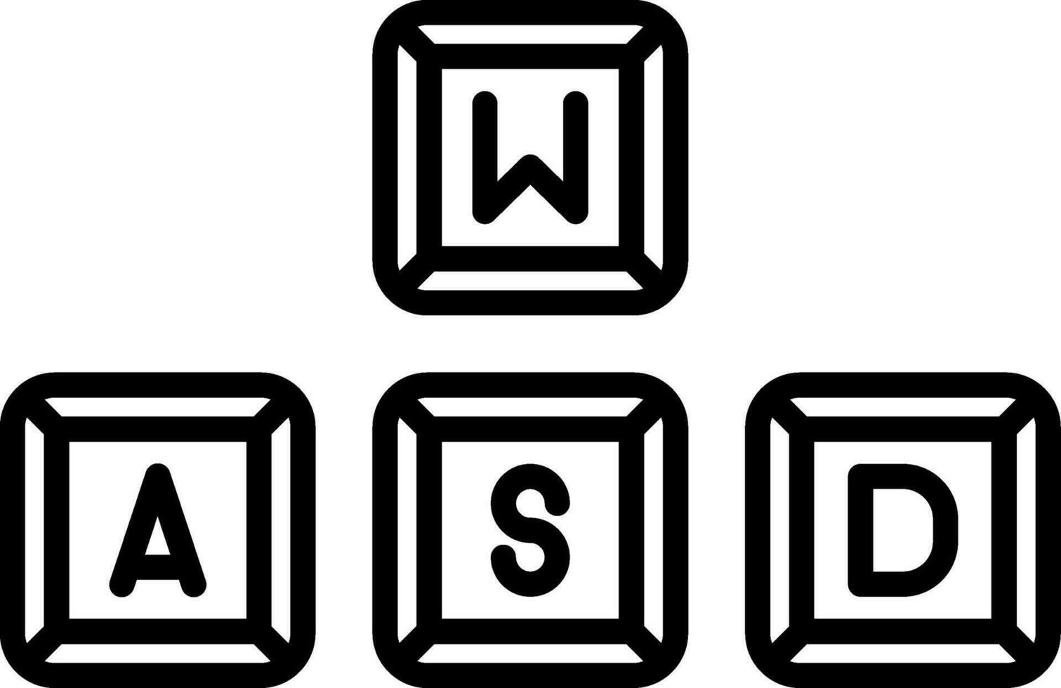 Keyboard Button Vector Icon