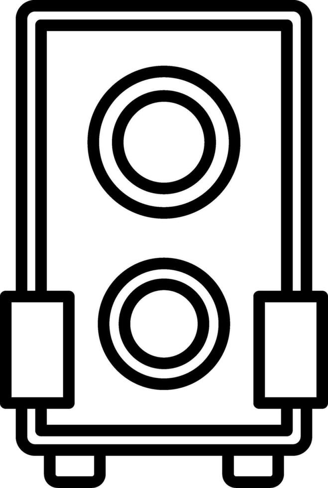 Subwoofer Vector Icon