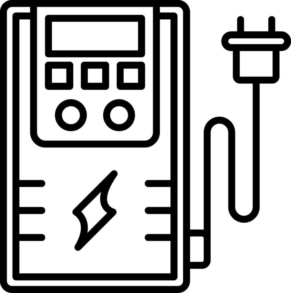 Uninterrupted Power Supply Vector Icon