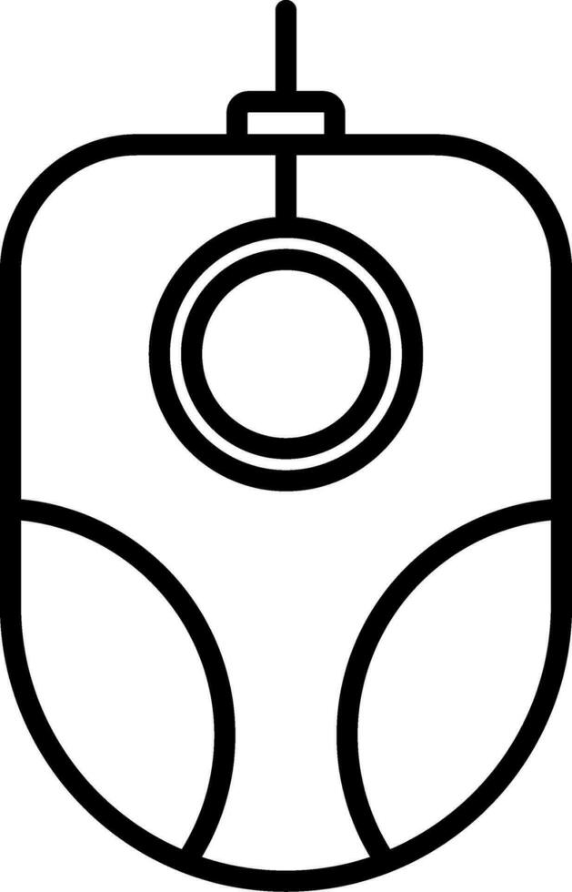 Trackball Vector Icon