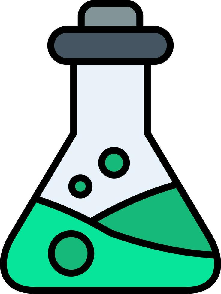 Flask Vector Icon