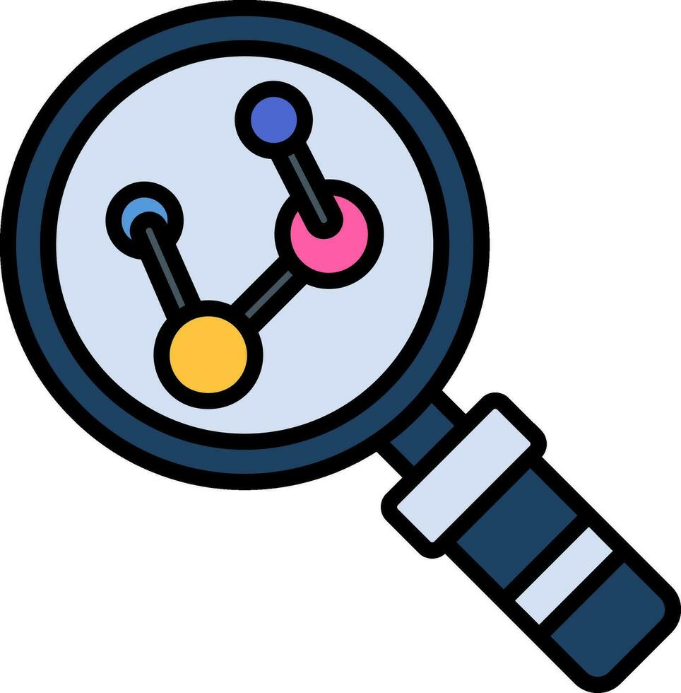 icono de vector de investigación