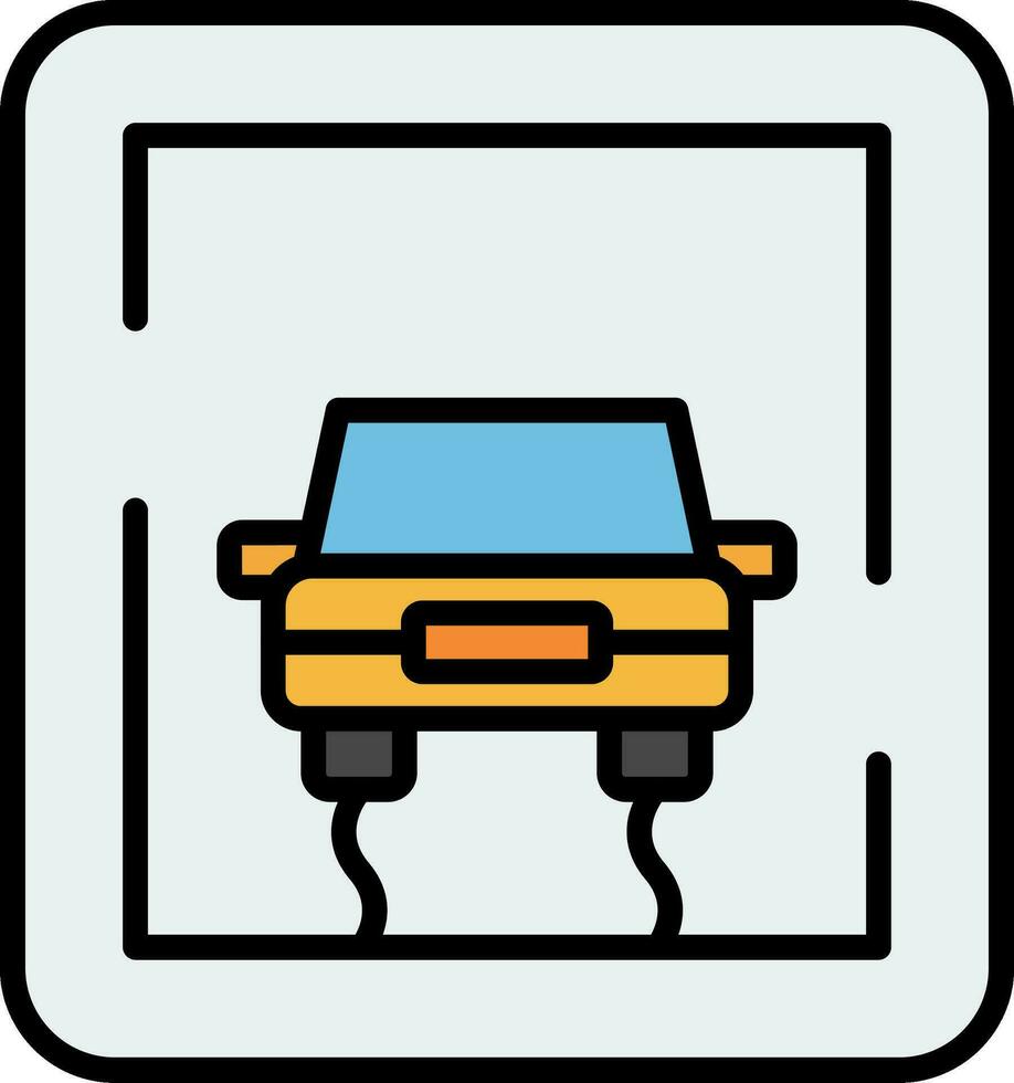 Slippery Sign Vector Icon